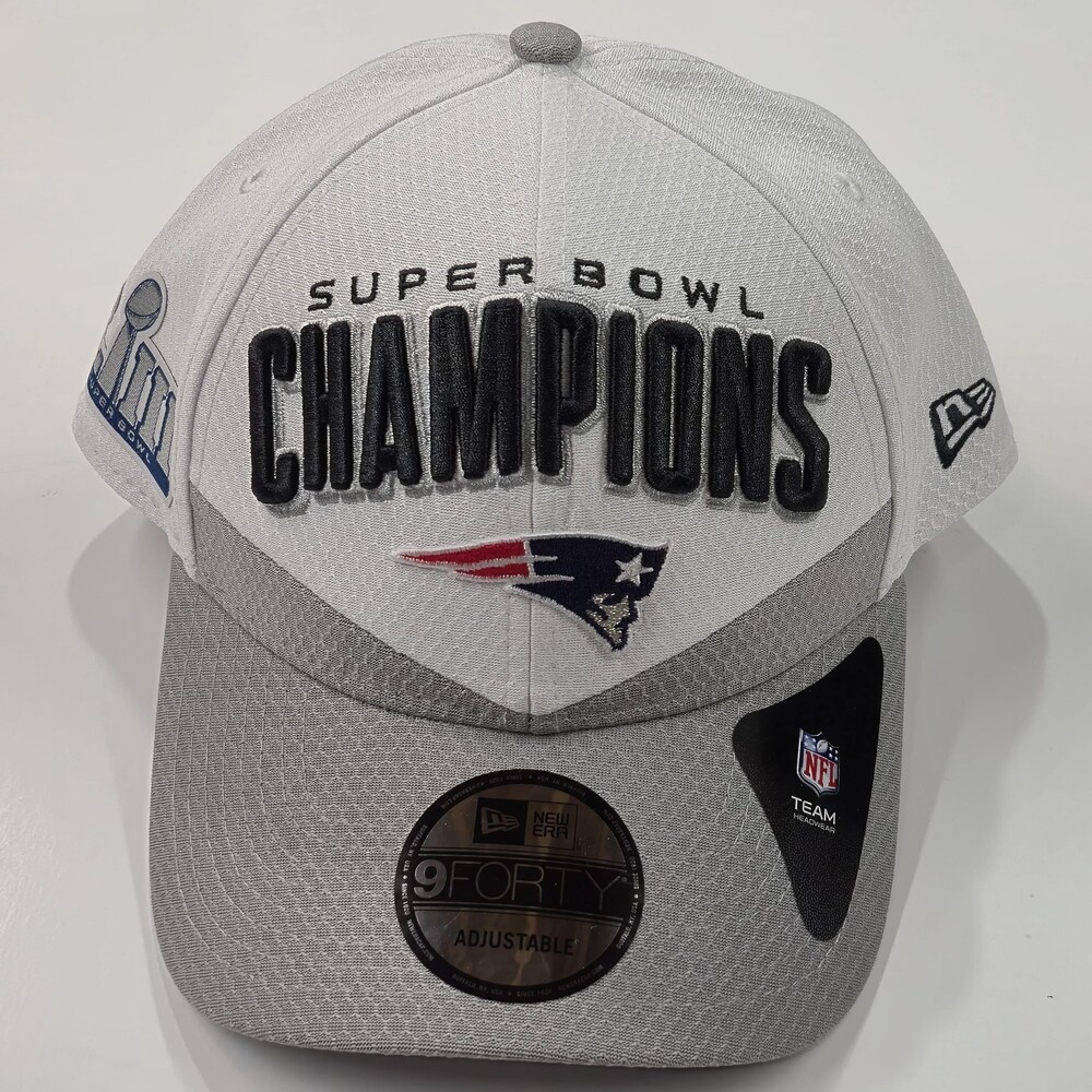 New England Patriots Hat Cap Snap Back Mens NFL Super Bowl LIII Champions